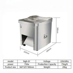 Cortadora de Carne de Res, Cerdo y Cordero 110V/220V, Máquina Rebanadora de Carne Automática, Ajustable y Reajustable - Product Image 4