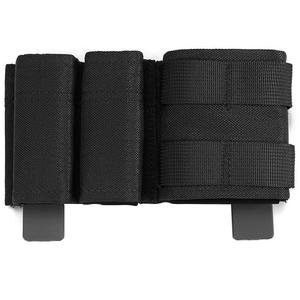 Accessoires tactiques Porte-chargeur de magazine en nylon Pochette de bras pour 5.56+9MM MOLLE Sac de chasse - Product Image 2