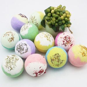 Home SPA Floral Bath Fizzies Aceites esenciales Vaporizadores de ducha para el cuidado de la piel Rejuvenecimiento y alivio del estrés Bathbombs - Product Image 2