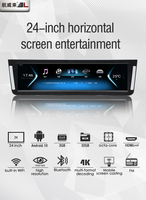 Écran de toit IPS haute résolution de 24 pouces pour Vito/V300, affichage de toit de voiture, télévision de plafond, fonction Android Auto