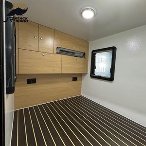 Mini remolque todoterreno mini <span class=keywords><strong>caravana</strong></span> rinoceronte negro quinta rueda <span class=keywords><strong>4x4</strong></span> estilo europeo fibra de vidrio camping mejores caravanas pequeñas Australia - Product Image 5