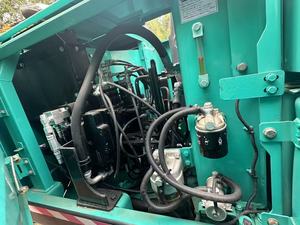 Excavatrice sur chenilles Kobelco SK75 d'occasion, mini-pelle de 7,5 tonnes avec lame de bulldozer, ensemble complet prêt pour l'exportation - Product Image 6