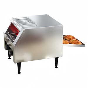 220V/110V Stainless Steel Commercial Conveyor Belt <b>Toaster</b> - Canteen Fast-Food Exclusive, Rapid Output - Product Image 2