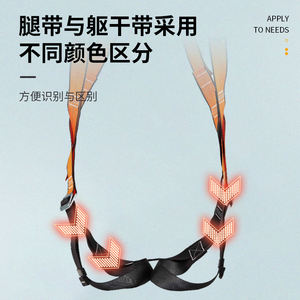 MSA 10212143 Nouveau harnais de sécurité léger en polyester étoile Harnais de protection contre les chutes - Product Image 6