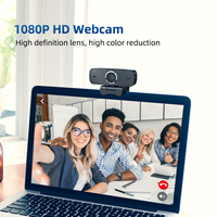 Bilgisayar Toplantıları, Dizüstü Bilgisayar Kullanımı, Canlı Yayın/Video Konferans için Yüksek Çözünürlüklü USB CMOS Mini Geniş Açılı Kamera