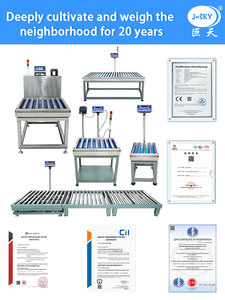 Jsky cấp thực phẩm Con lăn có trọng lượng hệ thống tự động từ chối 100 nhóm dữ liệu xuất khẩu <span class=keywords><strong>Excel</strong></span> FDA chứng nhận cho bao bì Con lăn quy mô - Product Image 6