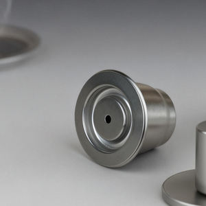 <span class=keywords><strong>Capsule</strong></span> de <span class=keywords><strong>café</strong></span> réutilisable en acier inoxydable DIY, tasse filtrante à remplir manuellement - Product Image 2