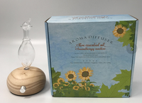 Diffuseur en bois massif, diffuseur d'huile pure, diffuseur à froid, fabricant de diffuseur d'arômes d'huiles essentielles anhydres