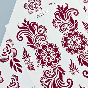 Tatuajes Temporales de Henna en Polvo Blanco y Marrón para Manos, Brazos y Cuerpo, Adhesivos Decorativos Étnicos a Prueba de Agua, Venta al Por Mayor - Product Image 4