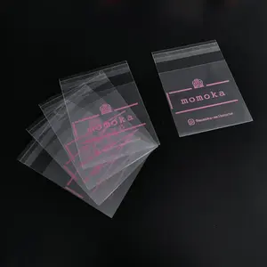 Transparent Self-Adhesive Shrink Bag Disposable Plastic OPP Seal Cover With Gravure Printing Surface Handling