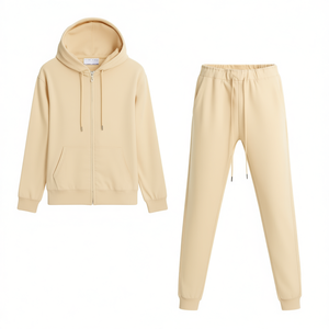 Louis <strong>Luna</strong> Tracksuit Beige M/L XL 2XL Sweatshirt Pants Set - Product Image 1