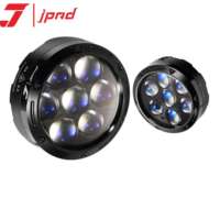 Phare de moto en alliage d'aluminium JPAD R7 de qualité supérieure, faisceau blanc/jaune, phare antibrouillard LED 200W 7 lentilles pour BMW1250GS