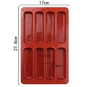 Silicone Finger <b>Cake</b> Mold 8 Cavity Food Grade Non Stick Easy Release Custom Kitchen Baking Supplies - Product Image 2