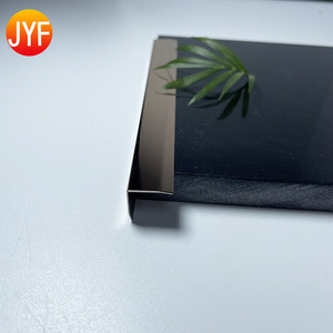 A1330 prezzo di fabbrica 201/304/316 <span class=keywords><strong>angolo</strong></span> in oro rosa rivestimento in acciaio inossidabile a forma di <span class=keywords><strong>L</strong></span> <span class=keywords><strong>angolo</strong></span> specchio per piastrelle - Product Image 3