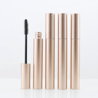 Tube de mascara vide en aluminium/plastique avec logo personnalisé OEM/ODM, estampage à chaud or, brosse à peigne fin, sérigraphie – Vente en gros