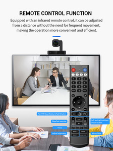 Caméra professionnelle 4K PTZ | เว็บแคมสำหรับการประชุมซูม10X พร้อมไมโครโฟน intégré et Ai Tracking Visio conférence USB - Product Image 5