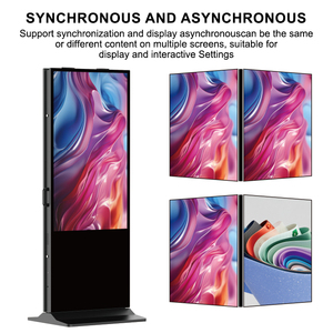 43 49 55 65 inch hai mặt IPS kỹ thuật số biển 4K độ phân giải màn hình cảm ứng Android Media Player 24/7 sử dụng thương mại - Product Image 6