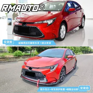 3 Piezas Kit de Carrocería para Parachoques Delantero de Coche: Labio Divisor, Difusor y Protector de Parachoques para Toyota Corolla LEVIN 2019-2021, Accesorios para Coche - Product Image 3
