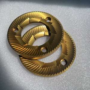 <span class=keywords><strong>Lagom</strong></span> P100 ad alte prestazioni per uso domestico e commerciale macinacaffè macchina TiN titanio rivestimento 98mm coltello a ruota piatta bava - Product Image 6