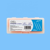 Porte-fil Dentaire Portable en Plastique Réutilisable, Brosse Interdentaire, Cure-dent Angulé, Impression Personnalisée, Prix Bas, Échantillon Gratuit, Jetable