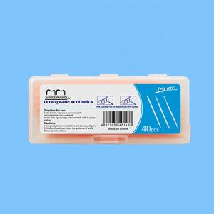 Raccoglitori interdentali riutilizzabili in plastica portatile con spazzolino ad angolo stuzzicadenti stampati personalizzati a basso prezzo campione gratuito usa e getta - Product Image 5