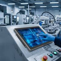 Panel PC Industrial de Fábrica YCT, Táctil Capacitivo Todo en Uno, IP65, 2xLAN, 4xCOM, Computadora Sin Ventilador, OEM para Automatización HMI