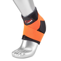 Attelle de cheville réglable en néoprène à compression, directement de l'usine, pour le sport et le soulagement de la douleur