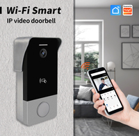 Interphone Vidéo Intelligent Morning Tech 1080P avec RFID, PoE/WiFi, Vision Nocturne, Détection de Mouvement et Audio Bidirectionnel pour Villa et Bureau