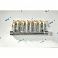 Distributeur d'huile mince à 8 sorties DPB-18 0.16CC 0.1CC, pièce de dosage volumétrique, séparateur d'huile, système de lubrification 0.8-3 Mpa en zinc