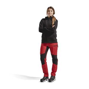 BLAKLADER - 715918455699C30 Pantalon de service femme stretch Rouge/Noir-PANTALON DE TRAVAIL EAN 7330509499139 PANTALON DE TRAVAIL CARGO - Product Image 3