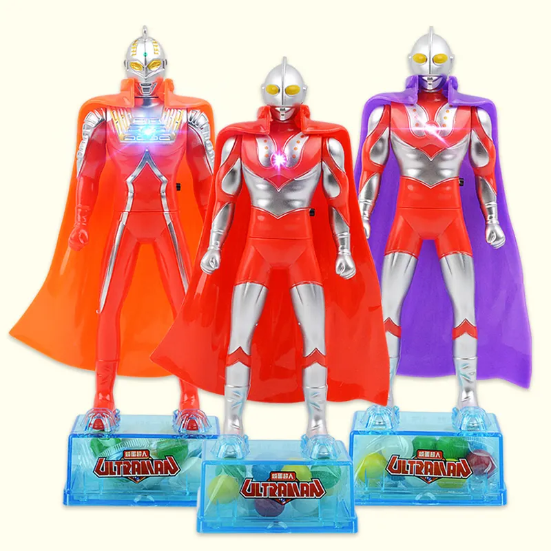 Ultraman-juguete luminoso móvil para niños, juguete luminoso, venta al por mayor