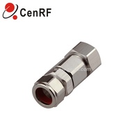 MINI DIN Stecker Hochwertig 4.3/10 Männlich 50 Ohm RF DC-3GHz 1.10 VSWR für 1/2 Superflexibles Kabel 43M-1/2"