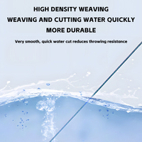 Ligne de pêche multifilament PE personnalisée 100m 300m 500m Super résistante Eau de mer salée X8 Ligne tressée Durable Lisse pour la pêche en lac