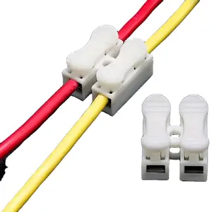 Cable eléctrico cuadrado de 2,5mm, conector rápido de 3 vías