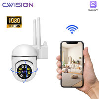 Mini caméra WiFi sans fil intérieure HD H.264 IR Vision nocturne couleur 360 PTZ A7 Caméra de sécurité Surveillance de bébé
