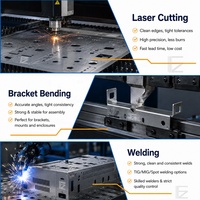 Fabrication sur mesure de tôles métalliques, service de découpe laser, pièces en cuivre, acier inoxydable, aluminium découpées au laser