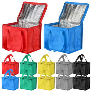 <span class=keywords><strong>Bolsa</strong></span> isotérmica de comestibles con logotipo impreso personalizado a precio barato, <span class=keywords><strong>bolsa</strong></span> térmica aislada no tejida para alimentos <span class=keywords><strong>congelados</strong></span> - Product Image 5