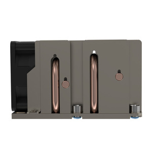 Enfriador de CPU para Plataforma LGA3647, 2U4 Tubos de Calor, Ventilador Lateral de Escritorio, 120x120x25mm, Disipador de Calor de Cobre y Aluminio - Product Image 3