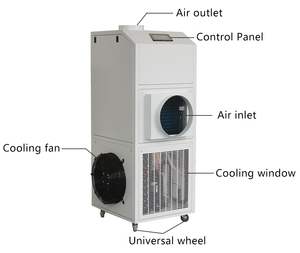 Déshumidificateur à température contrôlée TOJJE 150L/D Déshumidificateur industriel <span class=keywords><strong>chimique</strong></span> d'ingénierie de défense refroidi par air - Product Image 3