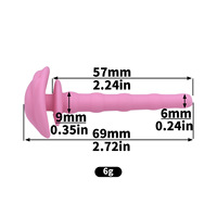 Cathéter creux rose, verrou de chasteté amovible, plug pénien, accessoires de cage à pénis, plugs urétraux en silicone, jouets sexuels masculins