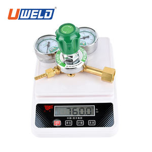Uweld Régulateur multi-gaz portable en laiton à usage moyen pour les outils de fabrication d'oxygène et d'acétylène - Product Image 3