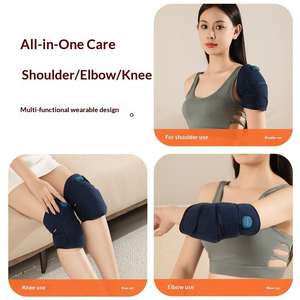 เครื่องนวดเข่า OEM ระดับพรีเมียม พร้อมฟังก์ชันความร้อนและการสั่นสะเทือน สำหรับการบำบัดด้วยการประคบร้อนและการผ่อนคลายกล้ามเนื้อ - Product Image 4