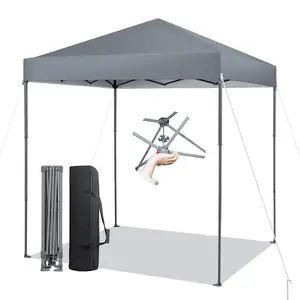 튼튼한 다기능 UV 보호 비 증거 야외 텐트 옥스포드 의료 접이식 텐트 광고 접는 알루미늄 텐트