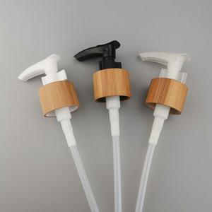 化粧品液体石鹸ポンプコリバー24mm木製竹プラスチック24/410ディスペンサーローションポンプシャンプー手洗いポンプ - Product Image 3
