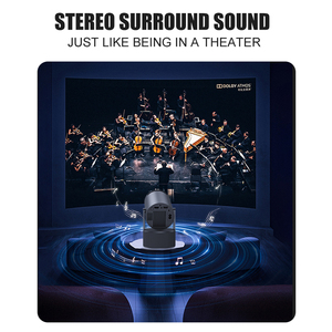 Topleo altavoz karaoke Android 11 proyector Smart hy300 Pro Plus KTV home theater proyector portátil Mini proyector portátil - Product Image 3