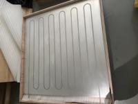 Plaque de refroidissement liquide anti-fuite haute efficacité en aluminium usiné CNC pour dissipation thermique du processeur de serveur