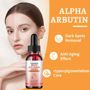 Ausreson En İyi Çoklu Kolajen Peptitleri Sıvı C Vitamini Cilt Beyazlatıcı Takviye Tip I II III V X Çoklu Kolajen Damlaları - Product Image 3