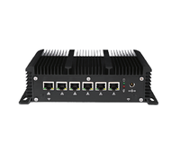Mini PC Industrial sin Ventilador EVUC, Intel Core I3 I5 I7, 6 Puertos Intel I211 Gigabit LAN, Enrutador, Firewall, Ranura SIM, Compatible con 3G/4G, VPN
