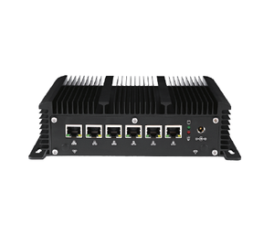 Mini PC Industrial sin Ventilador EVUC, Intel Core I3 <span class=keywords><strong>I5</strong></span> I7, 6 Puertos Intel I211 Gigabit LAN, Enrutador, Firewall, Ranura SIM, Compatible con 3G/4G, VPN - Product Image 1