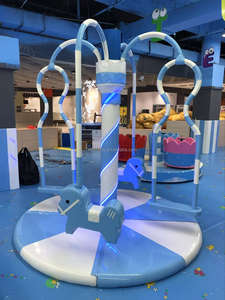 Nuova Giostra Morbida per Bambini da Interno, Giostre <span class=keywords><strong>in</strong></span> Schiuma per Bambini, Attrezzature per Parco Giochi al Coperto, <span class=keywords><strong>Altalena</strong></span> per Bambini per Parco Divertimenti - Product Image 5